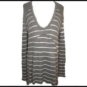 Free People Waffle knit tunic shirts